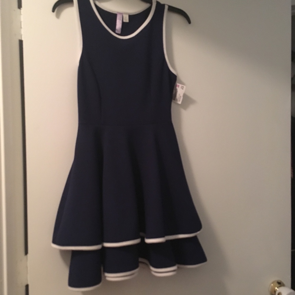 Alya navy dress